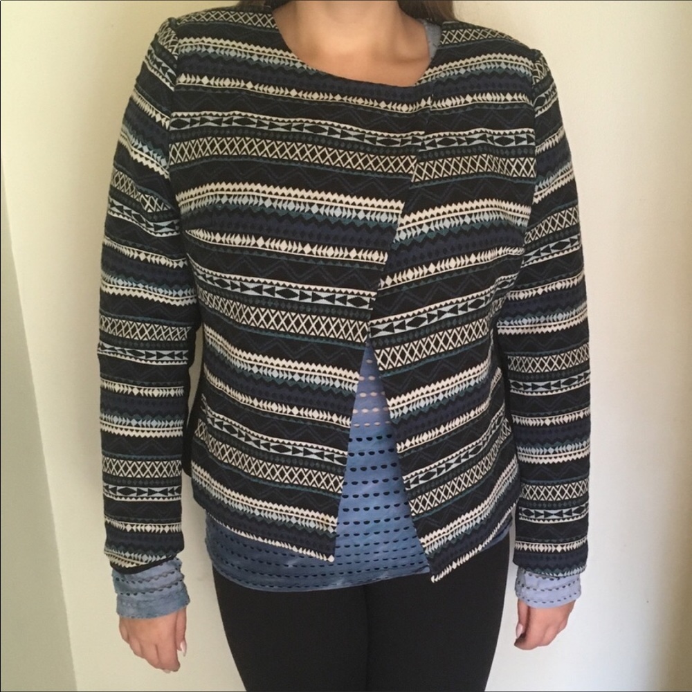 Beautiful tribal embroidered blazer size 16